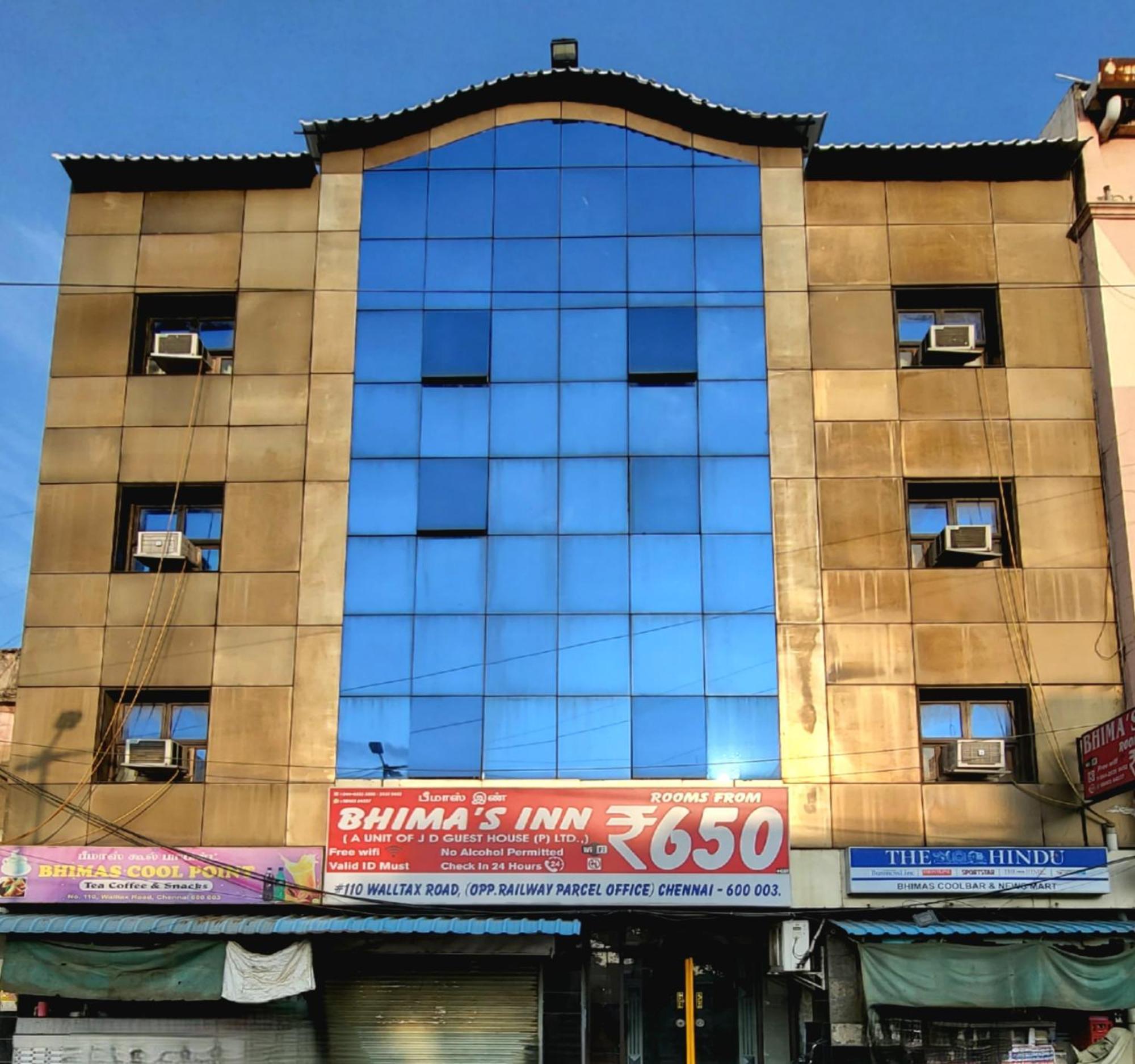 Bhimas Inn -Puratchi Thalaivar Dr M G Ramachandran Central Railway Station Chennai Exterior foto